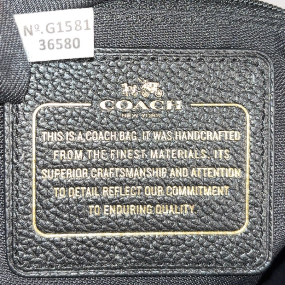 Coach 2015 Prairie Patchwork Satchel Bag EUC - Picture 13 of 14
